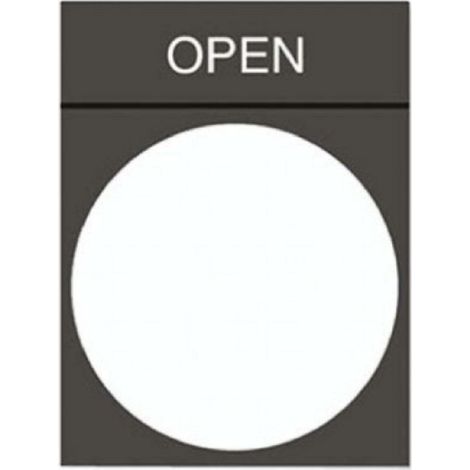 Schneider portaetichetta+ etichetta open zby2313