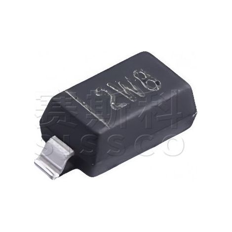 Neue Changdian/Changjing 5,1V 2Ω 2W8 SOD-123 SMD-Zenerdiode (BZT52B5V1), Siebdruck, 1206. Elektronische Bauteile, Losgröße 5.