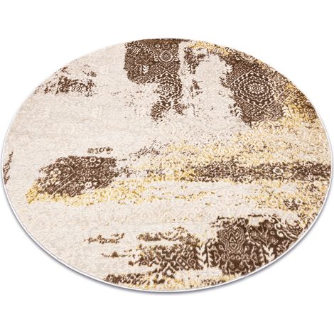 Alfombra SOFTY llanura color sólido beige beige 60x100 cm (1/5)