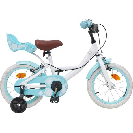 Teenpull – Kinderfahrrad 16 Zoll für 4-6 Jahre alt Weiß (1/5)