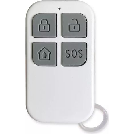 Télécommande supplémentaire multi-fonction d'alarme ou carillon autonome sur piles
