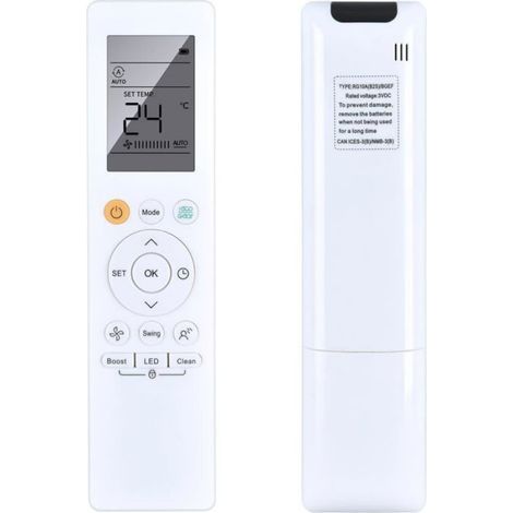 Fernbedienung für Klimaanlagen – Für Midea Klimaanlagen der Modelle RG10A B2S BGEF RG10L1 2HS – Infrarot 3.0-Technologie – 1 Stück (1/5)