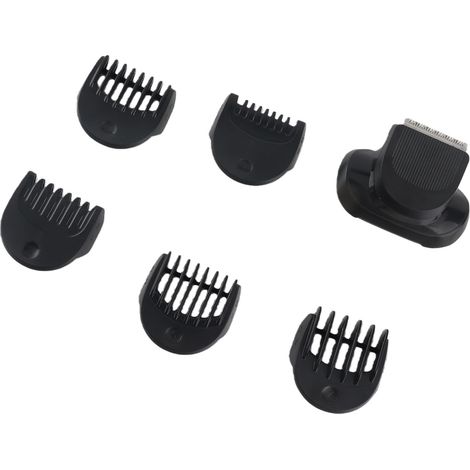 Tête de tondeuse électrique à barbe de rechange pour les modèles Series 5, 6, 7, 5018s, 5020s, 5035s et 5049cs, avec 5 sabots de coupe. (1/5)