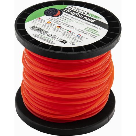 Cable de nylon redondo WERKA PRO  Rollo de 50 metros Ø 3 mm