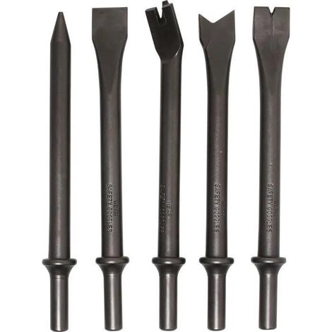Juego cinceles BGS Technic acero manganeso 10 mm metal