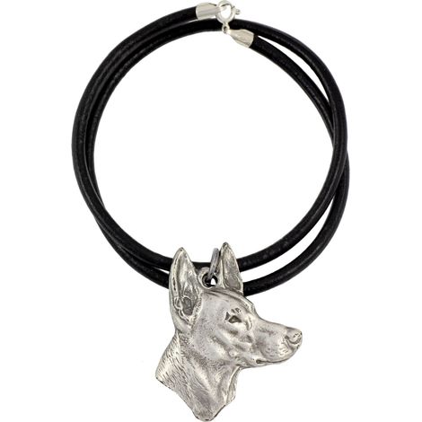 Pharaoh Hound, Malteser Greyhound – Hundehalskette, versilberter Anhänger für Hundeliebhaber, einzigartiges Schmuckstück von Art-Dog (1/5)