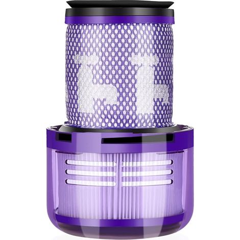 1 filtre de rechange pour aspirateur Dyson V12 Slim Absolute Motorhead sans fil, lavable pièces de rechange pour aspirateur Hepa avec 1 brosse, remplacez  971517-01 (1/5)