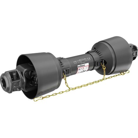 Wiltec – Arbre de transmission T1 Cardan 500mm – Couple 210Nm à 540tr/min – Prise de force 18kW (25CV) – 2x 1 3/8" 6 dents