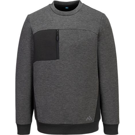 Chaqueta en tejido transpirable y absorbente de humedad KX377 XXXL Gris metálico (1/2)