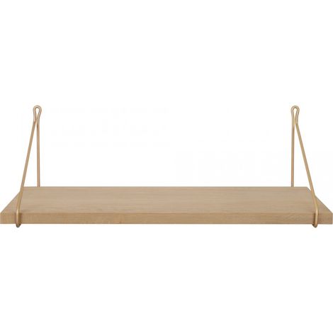 Etagère Vintage Chêne Premium Brut 60 x 25 cm (1/4)