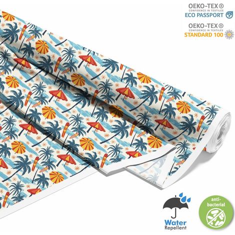 TESSUTI DECORATIVI PER ESTERNI OXFORD - motivo estivo  DX9257 (1/5)