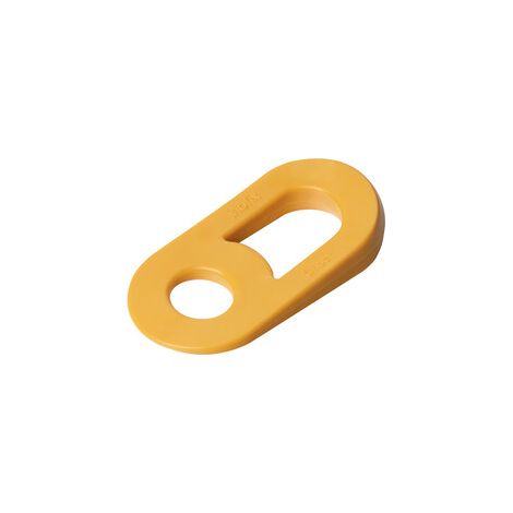 FERMAPORTA IN GOMMA INOFIX CHOCK GIALLO- 10,0 pz