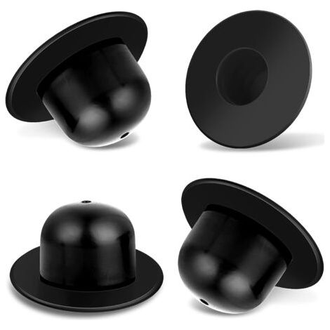 (Noir) 4 bouchons de piscine courts, accessoires de piscine hors sol, trous de bouchon de piscine de remplacement, adaptés aux piscines hors sol (1/5)
