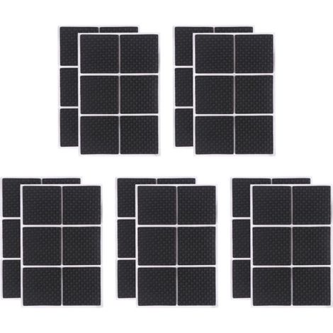 Patins de Protection pour Prolonger la Durée de Vie pour Meubles en Eva Autocollants 60 Coussins Anti-dérapants Protège-Sol Noir du Plusieurs Styles pour Pieds de Plusieurs Styles (1/5)