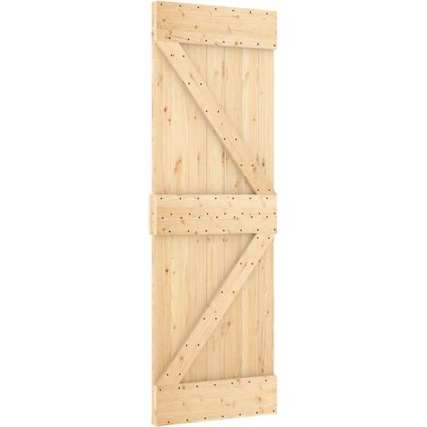 Puerta NARVIK madera maciza pino 70x210 cm vidaXL