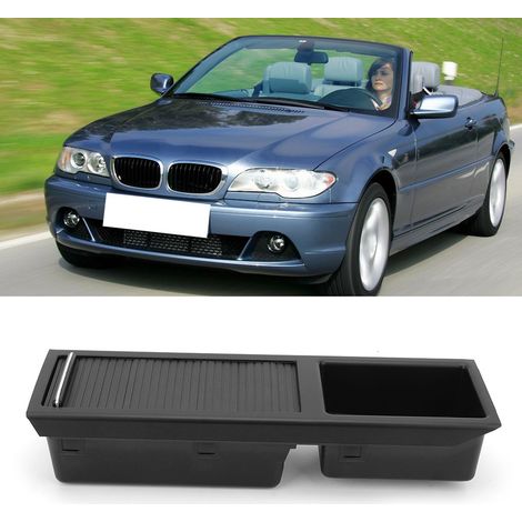 Schwarze Aufbewahrungsbox für die Mittelkonsole (Art.-Nr. 51167038323) passend für BMW 3er E46 (1999-2005) (1/5)