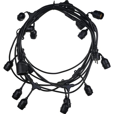Century filo luci luminaria modello fiesta led filo luci 10m 220v 230w 15 slot fstab-2202700