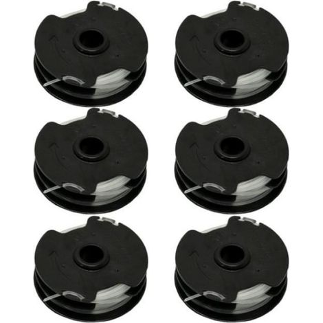 Bobine Pour Debroussailleuse - Fil 1,4 mm - Compatible Parkside PRTA 20 Li C3 - Lot De 6 (1/4)