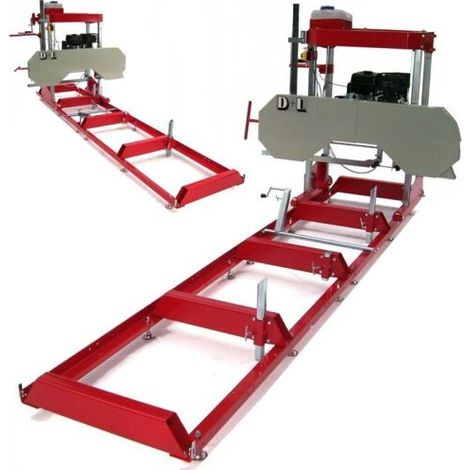 Blockbandsäge 660 mit 4,1 Rollbahn Sägewerk 12PS 56480 (1/5)