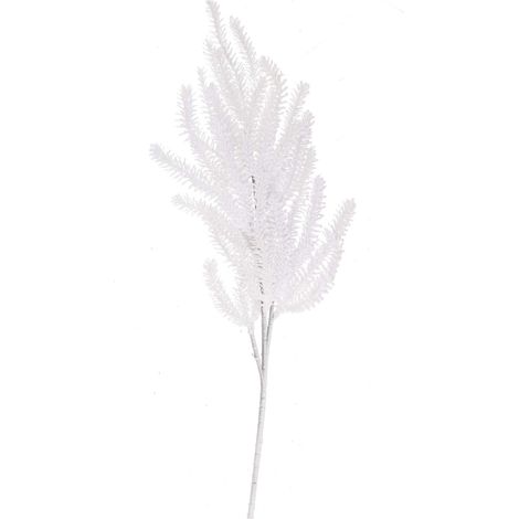 Ramo Plastica Pino Bianco 25x54cm Peraga Christmas
