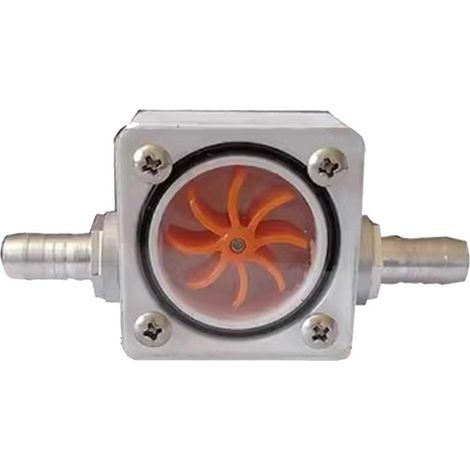 Indicateur de débit d'eau, outil de mesure, connecteur pratique à 8 pales pour hélice. (1/5)