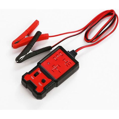 Green Mobility-Testeur de Relais Automobile, Testeur de Relais Electronique 12V, Voiture Batterie Checker avec Clips, Outil de diagnostic professionnel danalyseur de relais automatique (1/5)