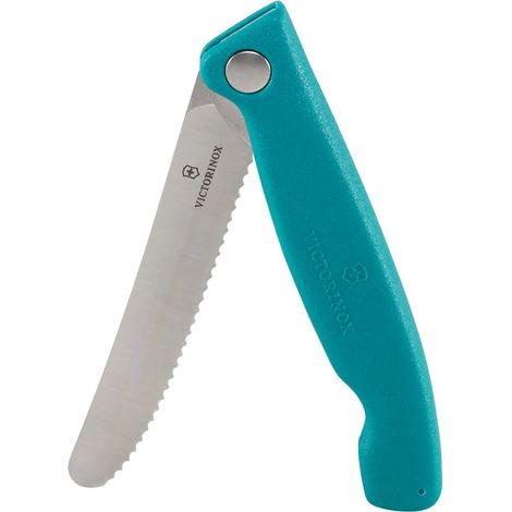 Couteau pliant Victorinox swiss classic lame dentelée pliable (1/3)