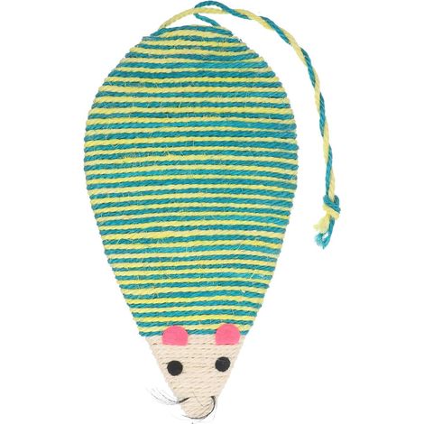 Griffoir Souris Coloré pour Chat Créatif à Griffer Planche à Aiguiser Les (1/5)