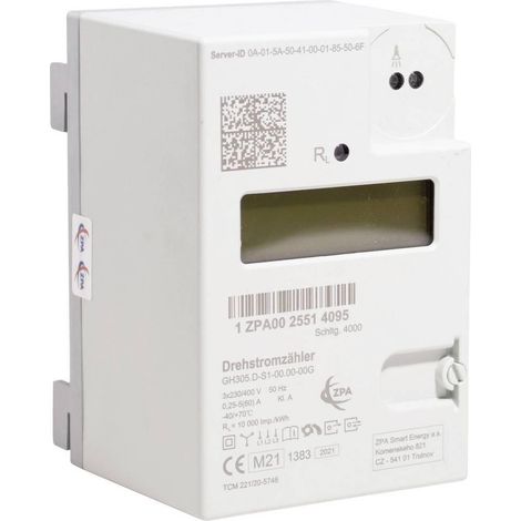 Counttec ZPA contador de energía digital 60 A neutro