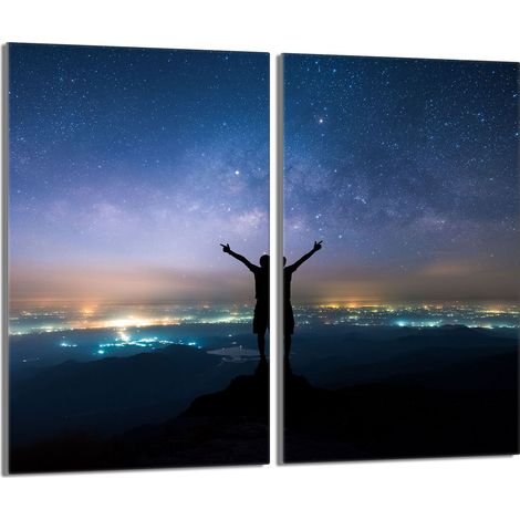 Placa protectora de vidrio para estufa 2x30x52 estrellas (1/5)