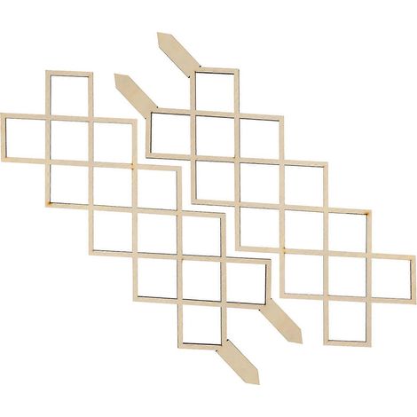 Tuteur en bois pour plantes, en matériau naturel durable (2 pièces) (1/5)