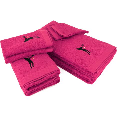 Parure de bain 8 pièces PURE TENNIS (1/5)