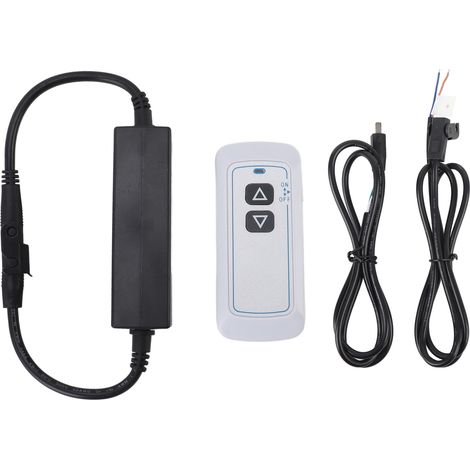 Ortviai Télécommande sans fil pour vérin linéaire 433,92 MHz, commande avant/arrière, câblage universel pour moteur, 29 V (1/5)