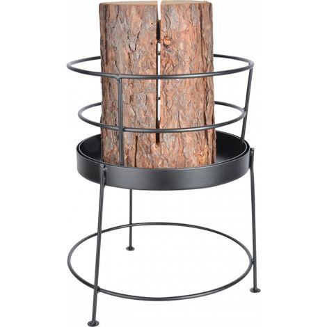 Esschert Design – Panier à feu pour torche suédoise Ø 31,1 cm – Acier doux, hauteur 38 cm (1/5)