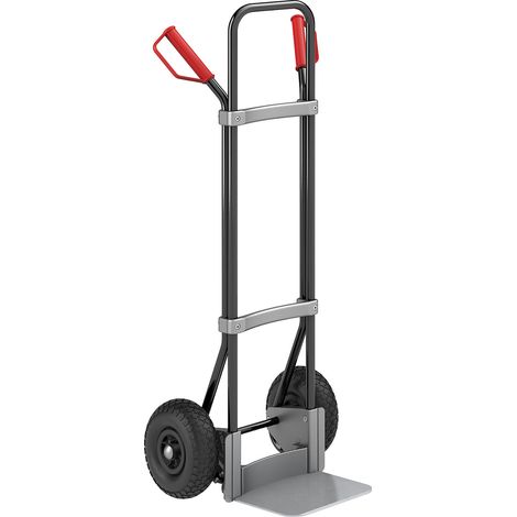 eurokraft pro, Diable, noir, l x p bavette 280 x 250 mm, (1/2)