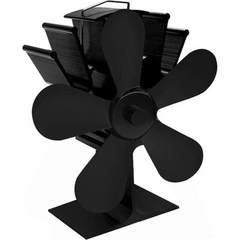 Ventilateurs De Cheminée Poêle À Bois Ventilateur-Fonctionnement Silencieux Bois/Brûleur/Cheminée, Chaleur Écologique Et Efficace (1/5)