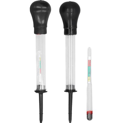 2-teiliges Hydrometer-Elektrohydraulik-Messgerät-Set 1,100–1,300