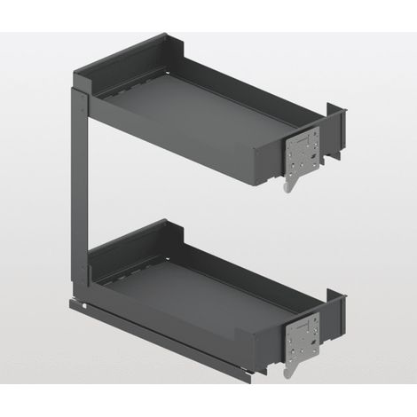 peka Unterschrankauszug Pinello Cargo 300 rechts Blum Legrabox anthrazit (1/4)