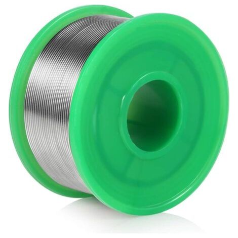 ZOLGINAH 0,8 mm Fil à Souder Sans Plomb Sn 99.3-Cu 0.7 Soudure Etain avec Colophane Core pour Soudure Électrique (100g) (1/5)