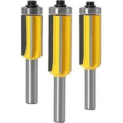Fraise bois 8mm 4 lames – Set 3 pièces finition précise (1/5)
