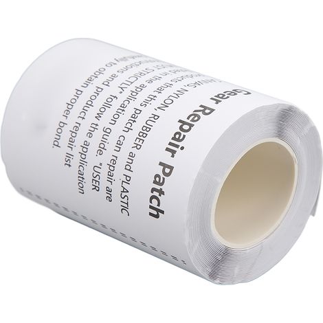 Rouleau de 3,75 m (12,3 pi) de patch de réparation en TPU imperméable et multifonctionnel pour piscine, auvent de château gonflable, matelas pneumatique et flotteurs de piscine (1/5)