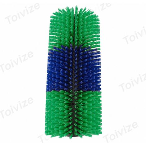 Brosse de grattage pour bétail Toivize 435mm Verte, soulage les démangeaisons des chevaux et vaches, installation facile en étable (1/5)