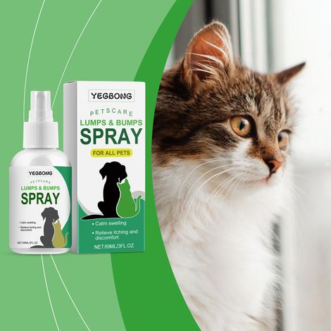 Spray de soin pour chats et chiens, soulage les irritations cutanées et apporte un soin doux – 89 ml (1/5)