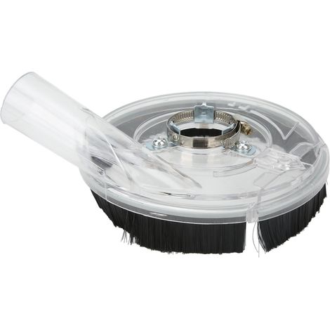 Capot de protection transparent pour meuleuse d'angle, collecteur de poussière. (1/5)