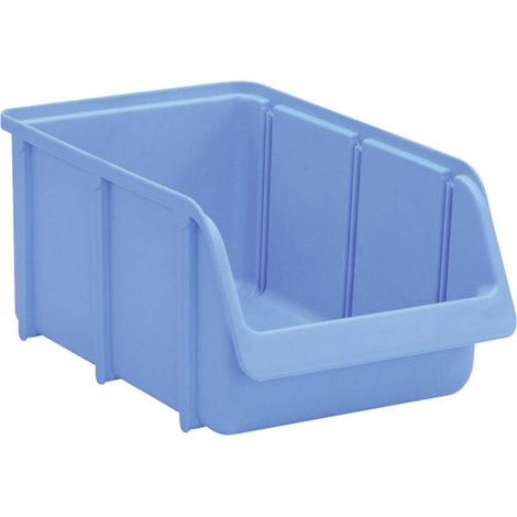 Cassetta impilabile 205x335x155 mm capacità 7 l'blu polipropilene Linbin nr.4 by Hünersdorff HÜNERSDORFF WE6743 (1/5)