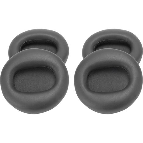 Poussinets d'oreille de Remplacement pour Casque FIT900NB, Coussins en Mousse à Mémoire de Cuir en Cuir Doux avec Isolement de Bruit, 2 Paires (1/5)