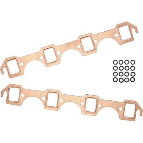 Jeu de 2 joints de collecteur d'échappement pour Ford SBF 289 302 351W (1/5)