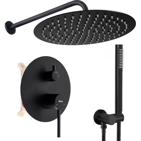 UNTERPUTZ DUSCHSET REA FOSS CLIF BLACK +BOX (1/5)