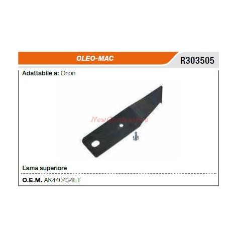 Lame per robot OLEOMAC orion R303505
