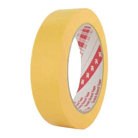 Ruban de masquage 3M 244 25mm x 48m jaune x 5